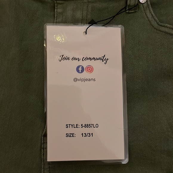 army green ripped jeans great deal - Picture 3 of 5